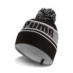 Puma Men's Pom Beanie Black / Grey