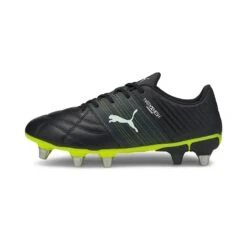 Puma Men's Avant 2.1 Rugby Boots Black / White / Yellow Alert
