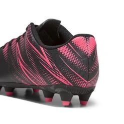 Puma Attacanto FG/AG Kids' Football Boots Black / Orchid -underwear Zone 107480 03 bv