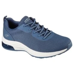 Skechers Women's Bobs Pulse Air Sassy Sauce Runners Slate Blue -underwear Zone 117127 slt large