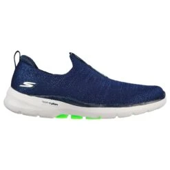 underwear Zone 33 Skechers Women's Go Walk 6 - Glimmering Slip-On Runners Navy / Green