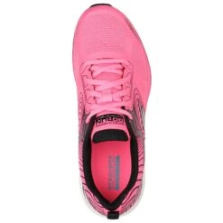 Skechers Women's Go Run Consistent - Fleet Rush Runners Hot Pink / Black -underwear Zone 128272 hpbk b large