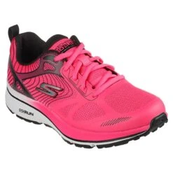 Skechers Women's Go Run Consistent - Fleet Rush Runners Hot Pink / Black -underwear Zone 128272 hpbk large