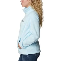 Columbia Women's Benton Springs™ Full Zip Fleece Jacket Spring Blue -underwear Zone 1372111 490 a1 presethigh res jpeg 300 dpi