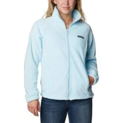 Columbia Women's Benton Springs⢠Full Zip Fleece Jacket Spring Blue