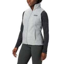 Columbia Women's Benton Springs⢠Fleece Gilet Cirrus Grey Heather