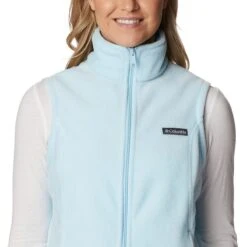 Columbia Women's Benton Springs™ Fleece Gilet Spring Blue -underwear Zone 1372121 490 a2 presethigh res jpeg 300 dpi