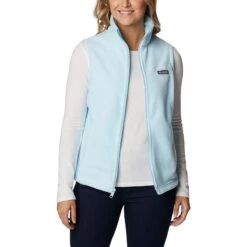 Columbia Women's Benton Springs™ Fleece Gilet Spring Blue -underwear Zone 1372121 490 a4 presethigh res jpeg 300 dpi