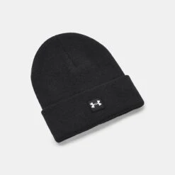 Under Armour Halftime Cuff Beanie Black / White
