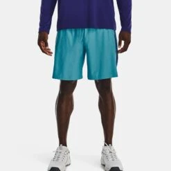 Under Armour Men's UA Tech™ Vent Shorts Glacier Blue / Sonar Blue / Black