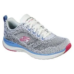 Skechers Women's Ultra Groove Trainers White / Black / Multi -underwear Zone 149019 wbmt small