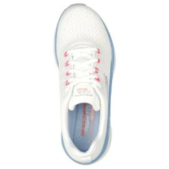 Skechers Women's Relaxed Fit: D'Lux Walker - Fresh Finesse Runners White / Pink / Blue 8 Skechers Women's Relaxed Fit: D'Lux Walker - Fresh Finesse Runners White / Pink / Blue -underwear Zone 149368 wpbl b large