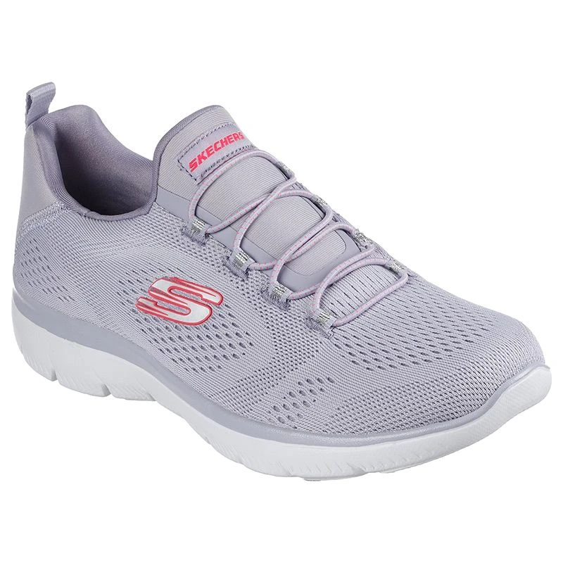 Skechers Women's Summits - Perfect Views Runners Lavender / Hot Pink 3 Skechers Women's Summits - Perfect Views Runners Lavender / Hot Pink - Image 3