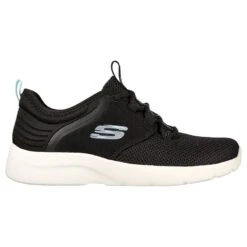 Skechers Women's Dynamight 2.0 Momentous Runners Black / Aqua