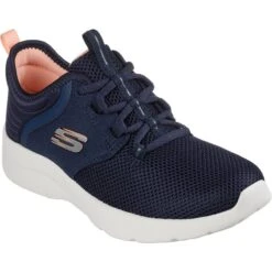 Skechers Women's Dynamight 2.0 Momentous Runners Navy / Coral -underwear Zone 149547 nvcl large