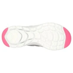 Skechers Women's Flex Appeal 4.0 - Elegant Ways Runners Grey / Multi Trim -underwear Zone 149580 gmlt c large