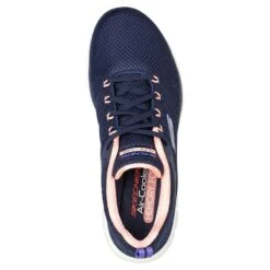 Skechers Women's Flex Appeal 4.0 - Elegant Ways Runners Navy / Multi Trim -underwear Zone 149580 nvmt b large