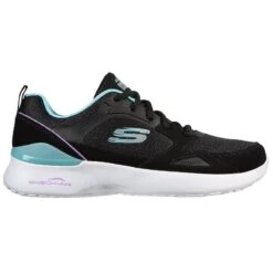 Skechers Women's Skech-Air Dynamic Carefree Way Trainers Black / Mint