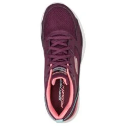 Skechers Women's Skech-Air Dynamic Carefree Way Trainers Burgundy / Pink -underwear Zone 149663 bupk b large