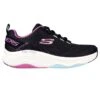 Skechers Women's D'Lux Fitness - Roam Free Runners Black / Multi Trim