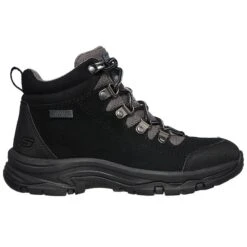 Skechers Women's Trego El Captain Hiking Boot Black / Grey