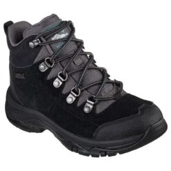 Skechers Women's Trego El Captain Hiking Boot Black / Grey -underwear Zone 158254 bkgy large