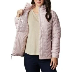 Columbia Women's Powder Lite™ Jacket Mineral Pink -underwear Zone 1699061 618 a3