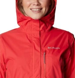 Columbia Women's Pouring Adventure™ II Jacket Red -underwear Zone 1760071 676 a2
