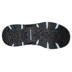 Skechers Women's Relaxed Fit: Trego - Lookout Point Black / Blue -underwear Zone 180003 bkbl c large