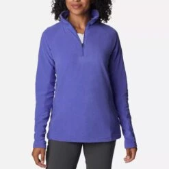 Columbia Women's Glacial™ IV Half Zip Fleece Purple Lotus -underwear Zone 1802201546 1