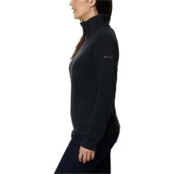 Columbia Women's Glacial™ IV Half Zip Fleece Black -underwear Zone 1802201 010 a1