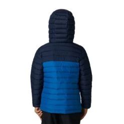 Columbia Kids' Powder Lite™ Hooded Jacket Bright Indigo -underwear Zone 1802901432 3