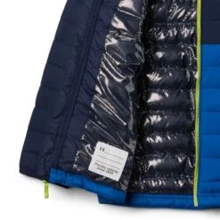 Columbia Kids' Powder Lite™ Hooded Jacket Bright Indigo -underwear Zone 1802901432 9