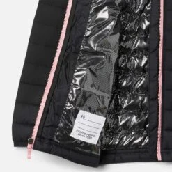 Columbia Kids' Powder Lite™ Hooded Jacket Black -underwear Zone 1802931 013 a1