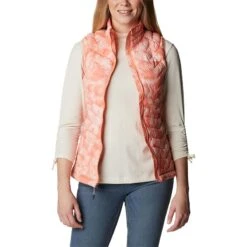 Columbia Women's Powder Pass™ Gilet Coral -underwear Zone 1832222 879 a5