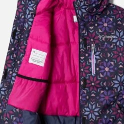 Columbia Kids' Alpine Free Fall™ II Ski Jacket Serenity Paperflakes -underwear Zone 1863463 567 a1