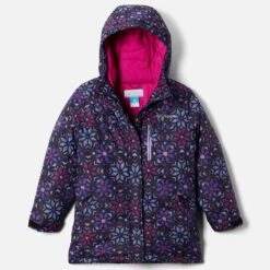 Columbia Kids' Alpine Free Fall™ II Ski Jacket Serenity Paperflakes