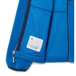 Columbia Kids' Fast Trek™ III Fleece Full Zip Bright Indigo / Collegiate Navy -underwear Zone 1887852 432 a1 presethigh res jpeg 300 dpi