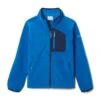Columbia Kids' Fast Trek™ III Fleece Full Zip Bright Indigo / Collegiate Navy
