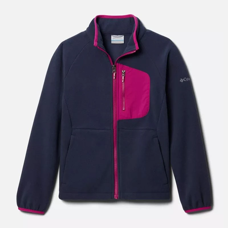 Columbia Kids' Fast Trek™ III Fleece Full Zip Nocturnal / Wild Fuchsia 1 Columbia Kids' Fast Trek™ III Fleece Full Zip Nocturnal / Wild Fuchsia