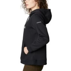 Columbia Women's Logo Hoodie Black -underwear Zone 1895751 012 a1
