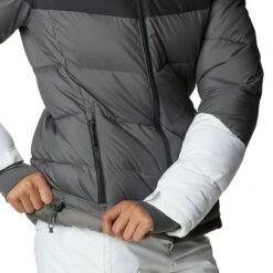 Columbia Women's Abbot Peak Insulated Jacket City Grey, Shark, White -underwear Zone 1909971 023 a8 presethigh res jpeg 300 dpi