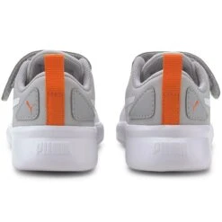 Puma Kids' Flyer Infant Trainers Grey / White / Firecracker -underwear Zone 192930 07 bv