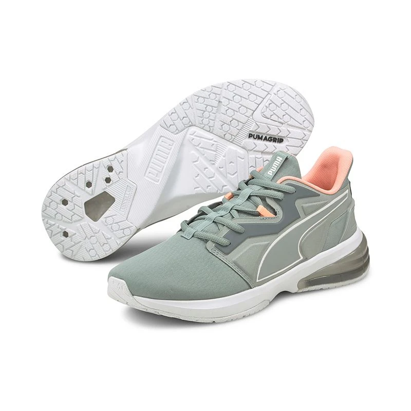 Puma Women's LVL-UP XT Trainers Quarry / Elektro Peach 3 Puma Women's LVL-UP XT Trainers Quarry / Elektro Peach - Image 3
