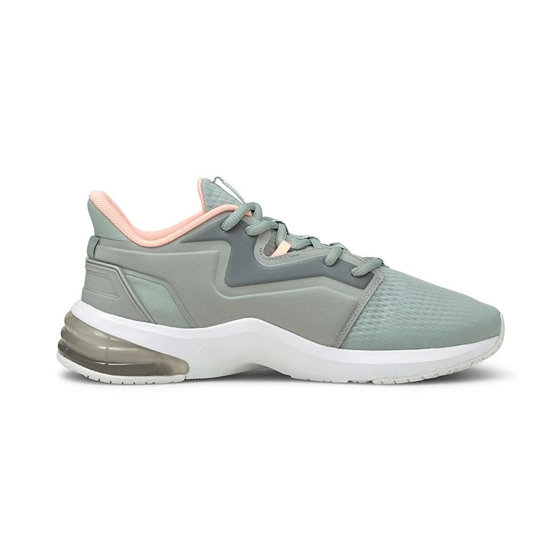 Puma Women's LVL-UP XT Trainers Quarry / Elektro Peach 2 Puma Women's LVL-UP XT Trainers Quarry / Elektro Peach - Image 2