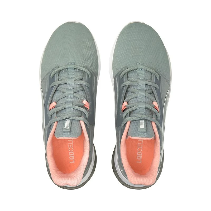 Puma Women's LVL-UP XT Trainers Quarry / Elektro Peach 4 Puma Women's LVL-UP XT Trainers Quarry / Elektro Peach - Image 4