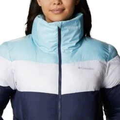 Columbia Women's Puffect™ Colorblock Jacket Nocturnal / White -underwear Zone 1955101 466 a2