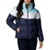 Columbia Women's Puffect™ Colorblock Jacket Nocturnal / White