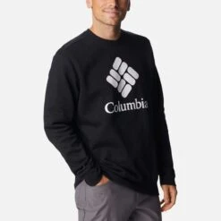 Columbia Men's Trek™ Crew Sweatshirt Black -underwear Zone 1957933 017 a3