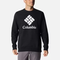 Columbia Men's Trek⢠Crew Sweatshirt Black